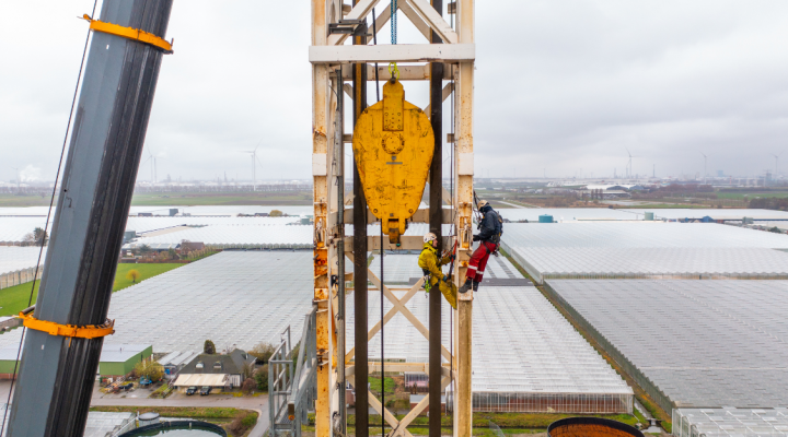 verplaatsen boortoren