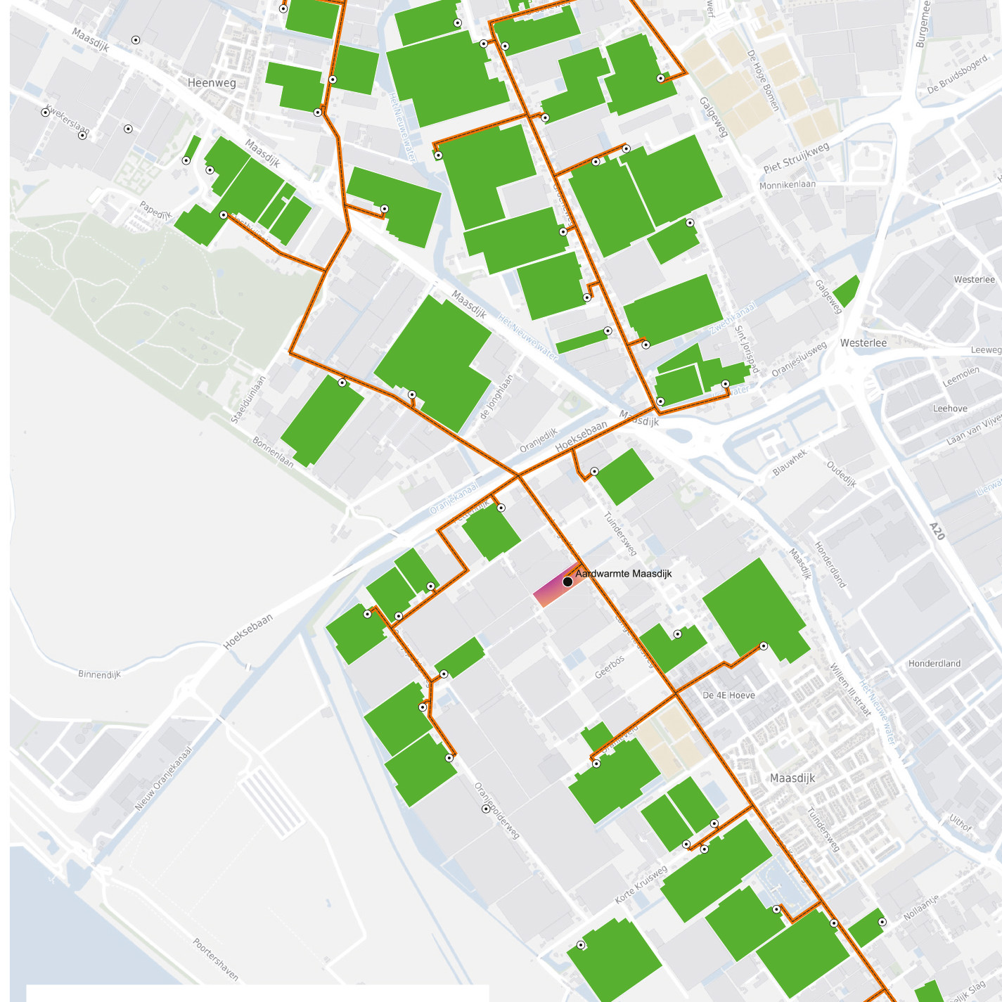 Warmtenet Maasdijk concept